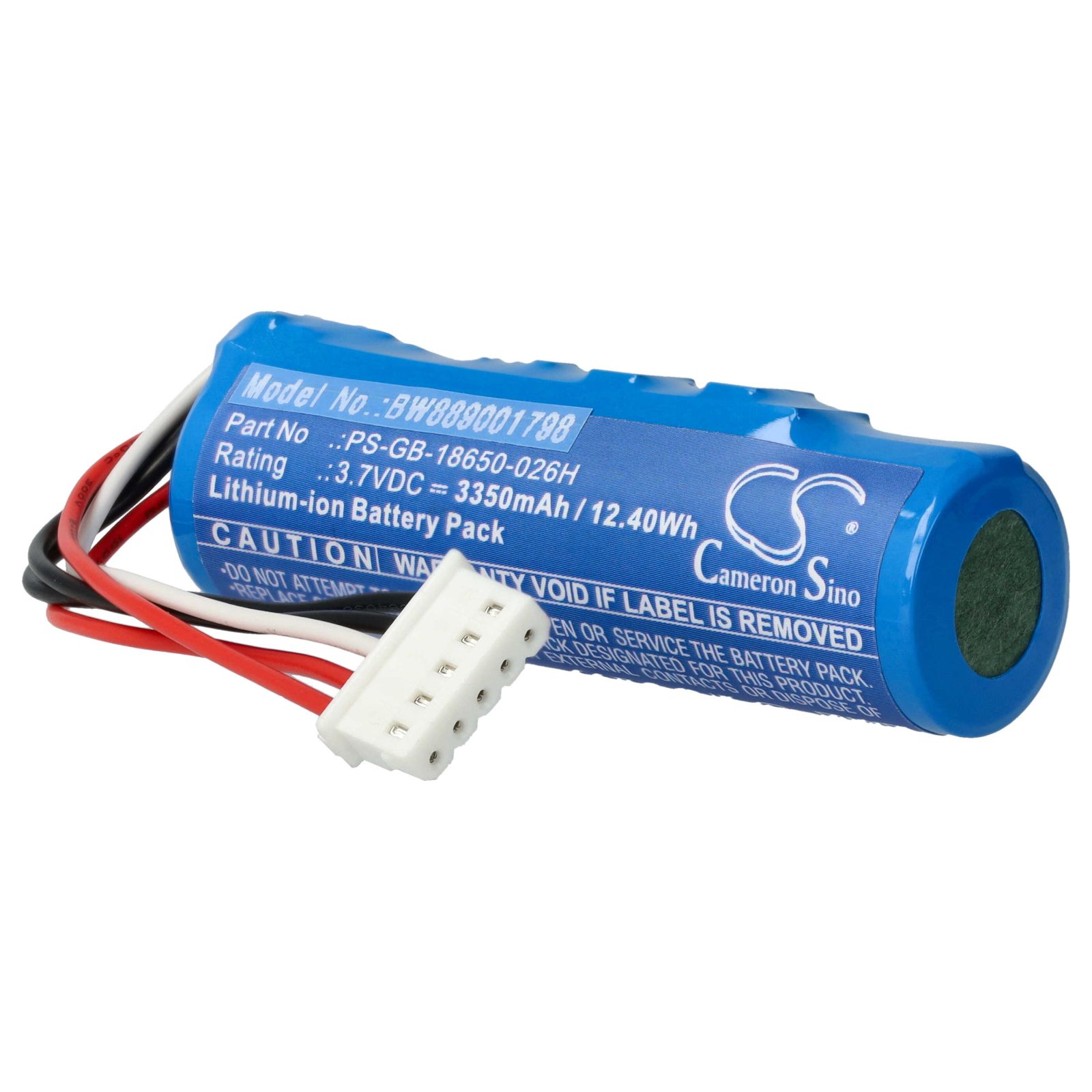 Batéria čítačky čipových kariet ako náhrada za SumUp PS-GB-18650-026H - 3350mAh 3,7V Li-Ion