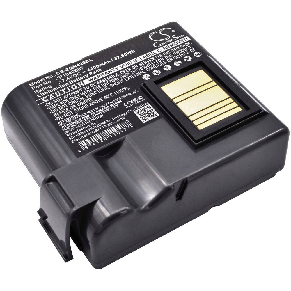 Batéria do tlačiarne ako náhrada za Zebra P1050667-016, BTRY-MPP-68MA1-01, P1040687 - 4400mAh 7,4V Li-Ion